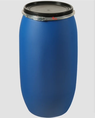 Round 200L Plastic Barrel Industrial HDPE Plastic Bucket Customized
