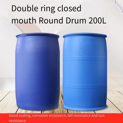 Hygienic 55 Gallon Blue Plastic Barrel Durable HDPE 200 Litre Oil Drum