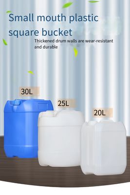 HDPE 5 Gallon Water Tank 25L Closed Head Plastic Pails Liquids Packaging