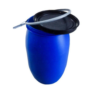 Hygienic Plastic Chemical Barrel Open Top HDPE 160L Capacity