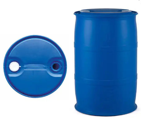 Chemical Blue Plastic 55 Gallon Drum Barrel 200L Recyclable With Drainage Hole