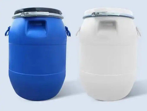 Durable Oil Barrel Storage Drum 30L Blow Molding Bucket Double Lid