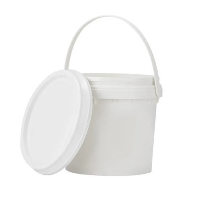 HDPE 20 Litre Plastic Paint Bucket Square 20L Customized Stick Label