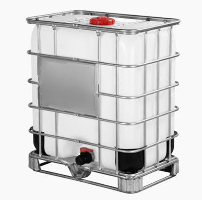 500L Vertical Composite Medium Bulk Container Full Steel Pallet Frame