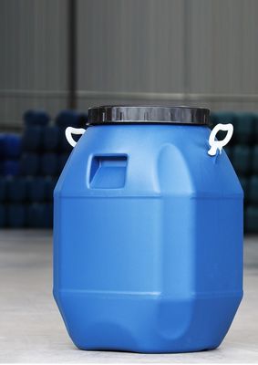 Waterproof Plastic Barrel Drum HDPE Blue Chemical Barrel Square FDA