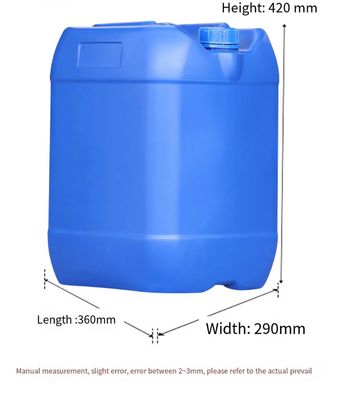 Enclosed Plastic Chemical Container Blow Molding 30 Litre Drum