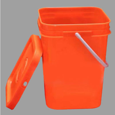 25L Hoge douane - dichtheids Plastic Tank met Dekking Handvat Dik gemaakte ISO9001