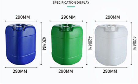 25L Small Mouth Sealed Barrel Acid And Alkali Resistant PE Thick Stacking Barrel Blue Chemical Barrel